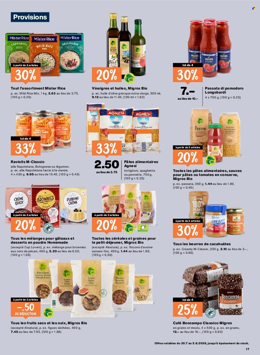 Volantino Migros - 30.7.2026 - 5.8.2026. Pagina 17. Pagina 17