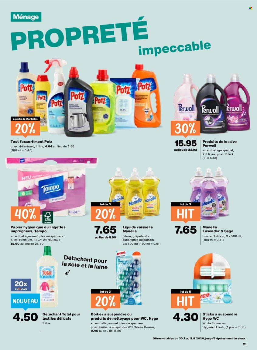 Volantino Migros - 30.7.2026 - 5.8.2026. Pagina 21. Pagina 21