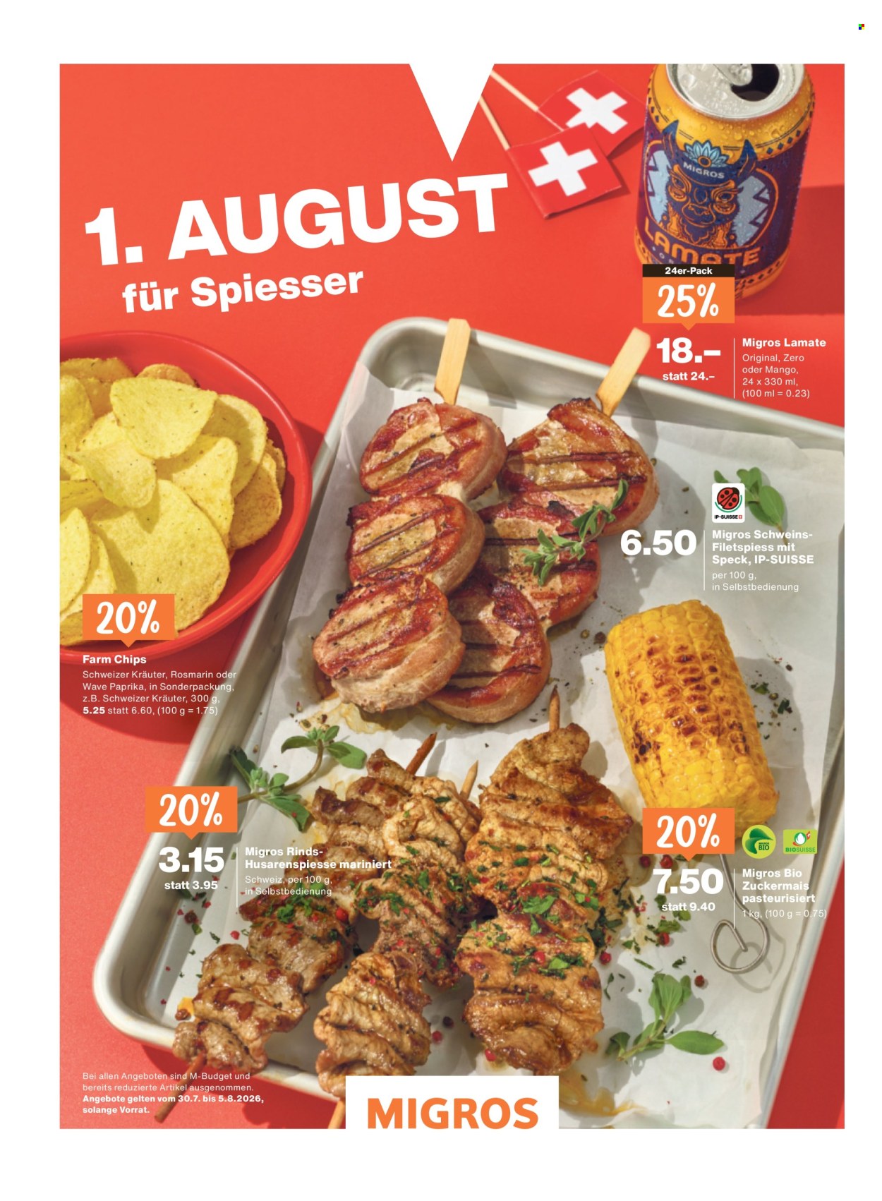 Volantino Migros - 29.7.2026 - 5.8.2026. Pagina 6. Pagina 6