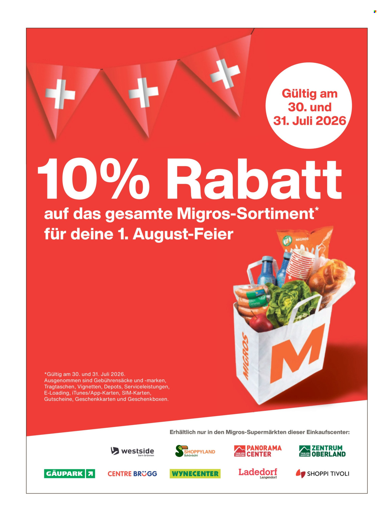 Volantino Migros - 29.7.2026 - 5.8.2026. Pagina 34. Pagina 34
