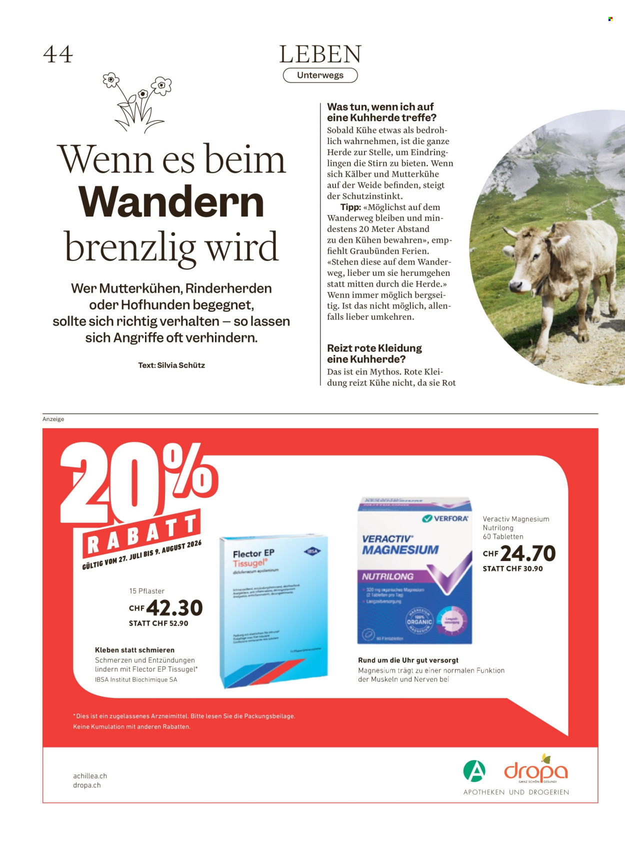 Volantino Migros - 29.7.2026 - 5.8.2026. Pagina 44. Pagina 44