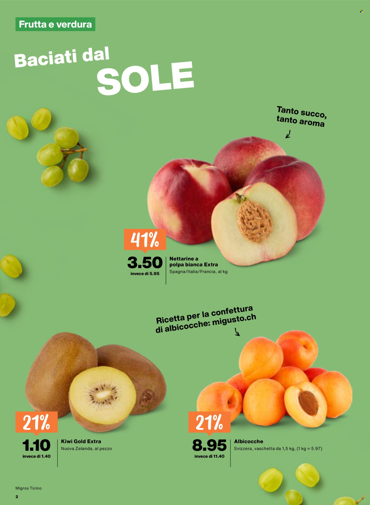 Volantino Migros - 30.7.2026 - 5.8.2026. Pagina 2. Pagina 2