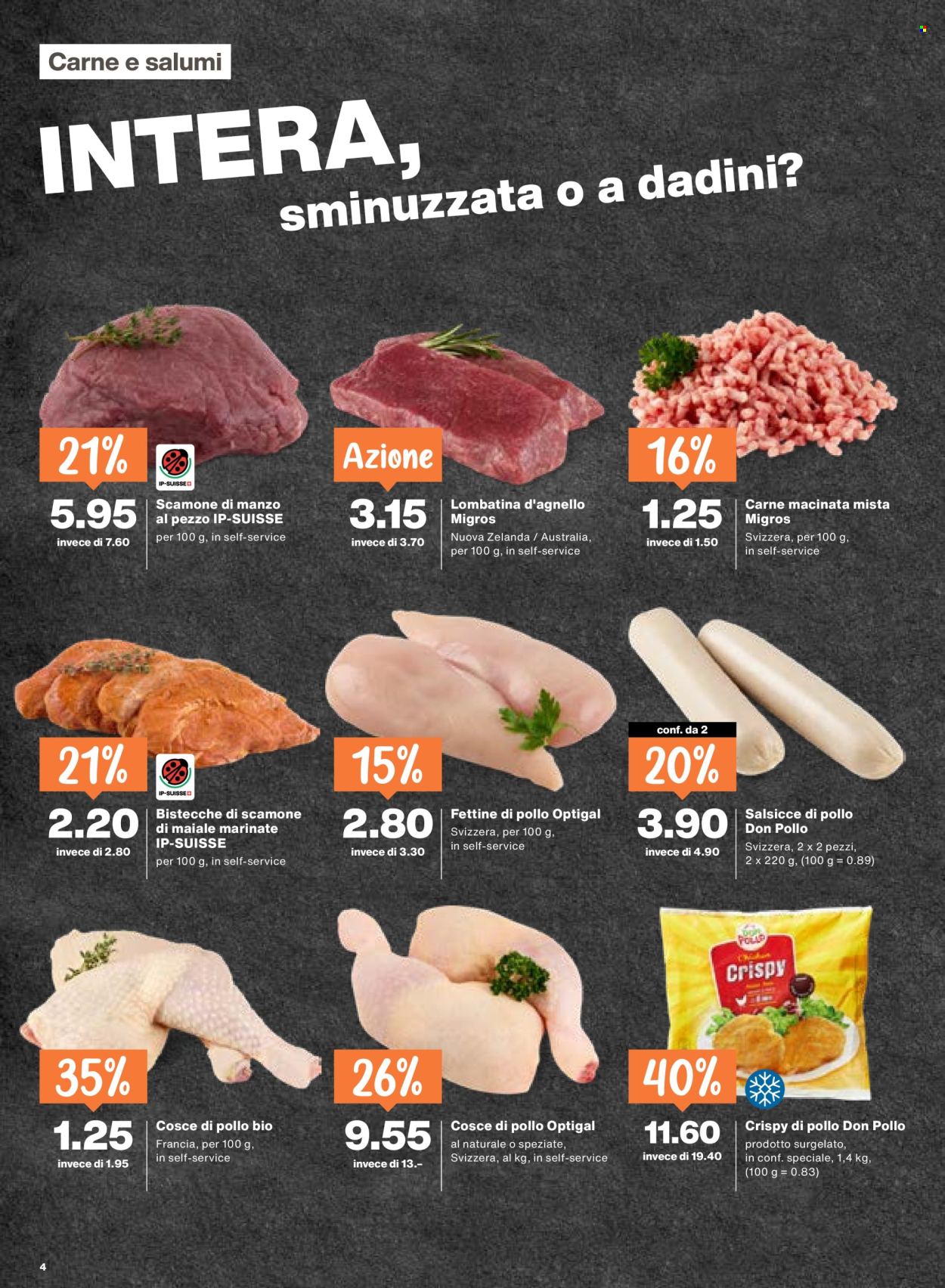 Volantino Migros - 30.7.2026 - 5.8.2026. Pagina 4. Pagina 4