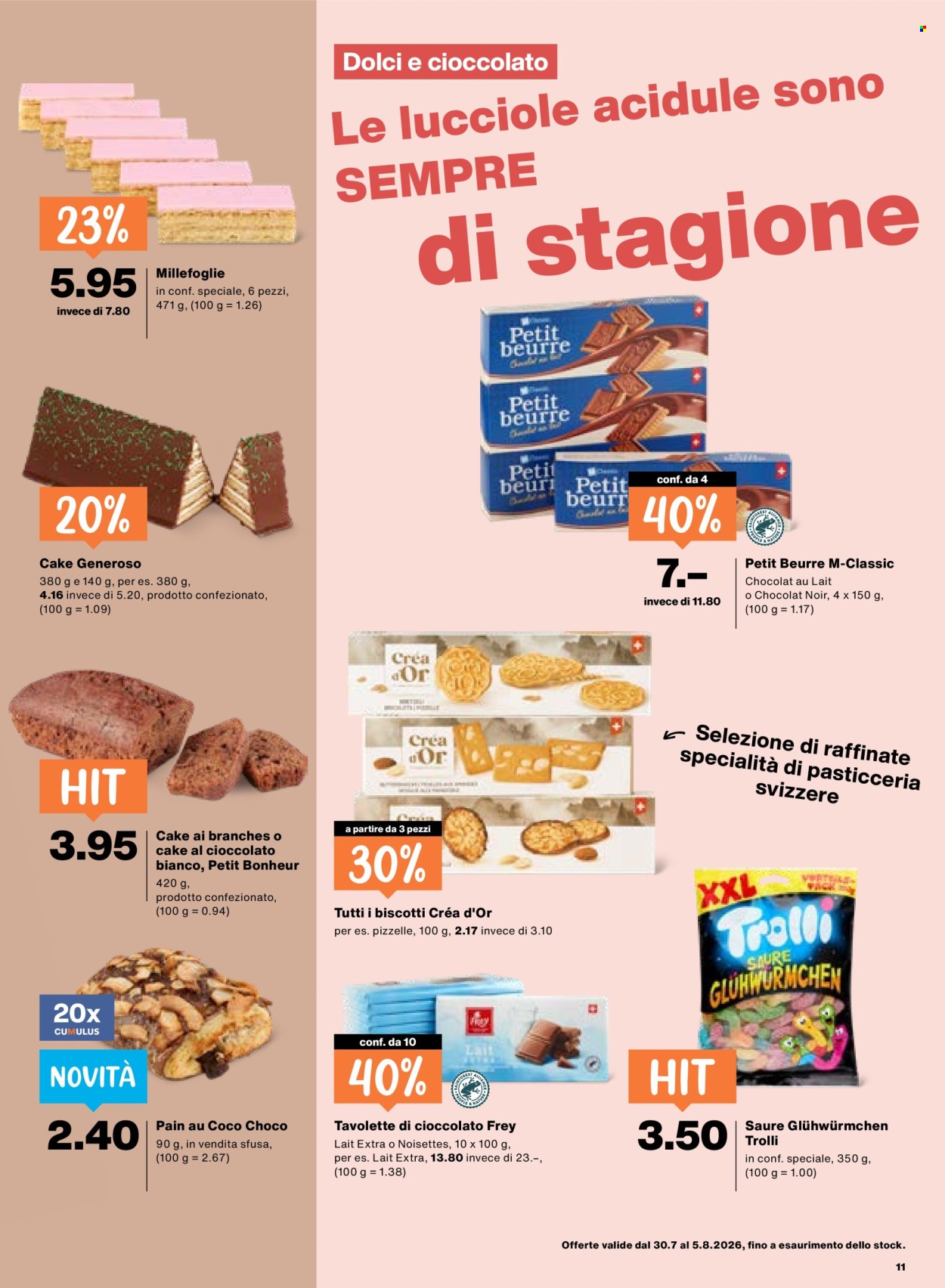 Volantino Migros - 30.7.2026 - 5.8.2026. Pagina 11. Pagina 11