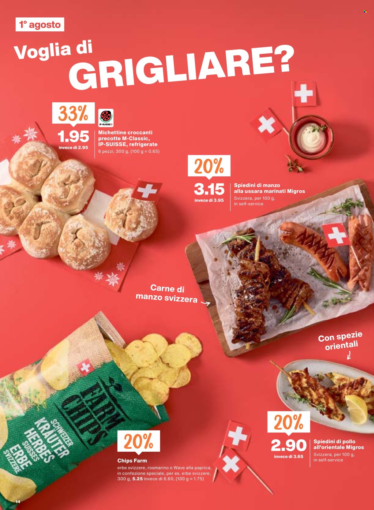 Volantino Migros - 30.7.2026 - 5.8.2026. Pagina 14. Pagina 14