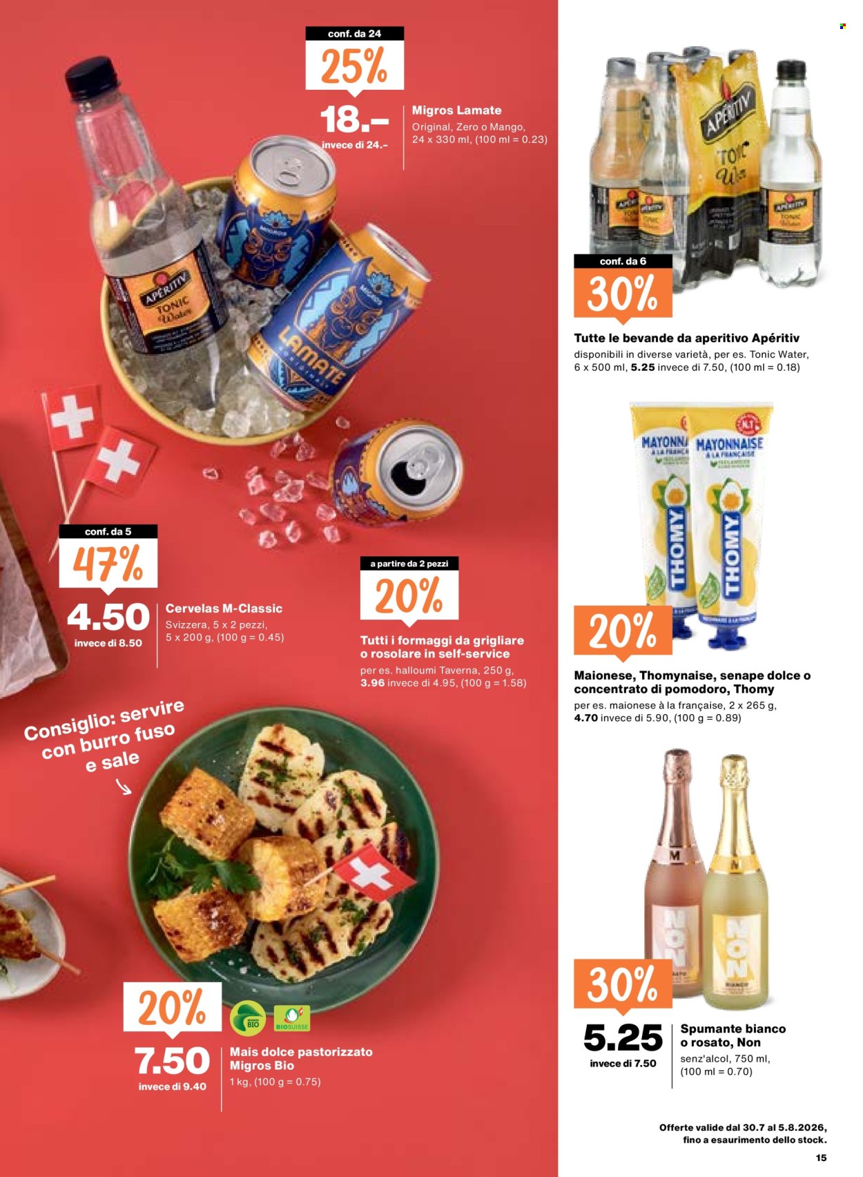 Volantino Migros - 30.7.2026 - 5.8.2026. Pagina 15. Pagina 15