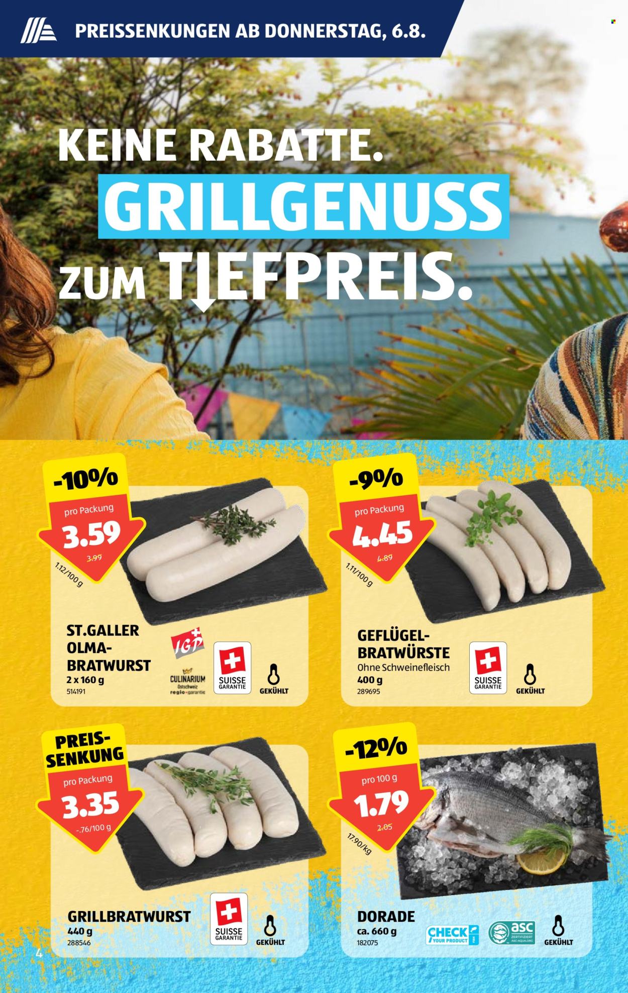 Volantino Aldi - 6.8.2026 - 12.8.2026. Pagina 4. Pagina 4
