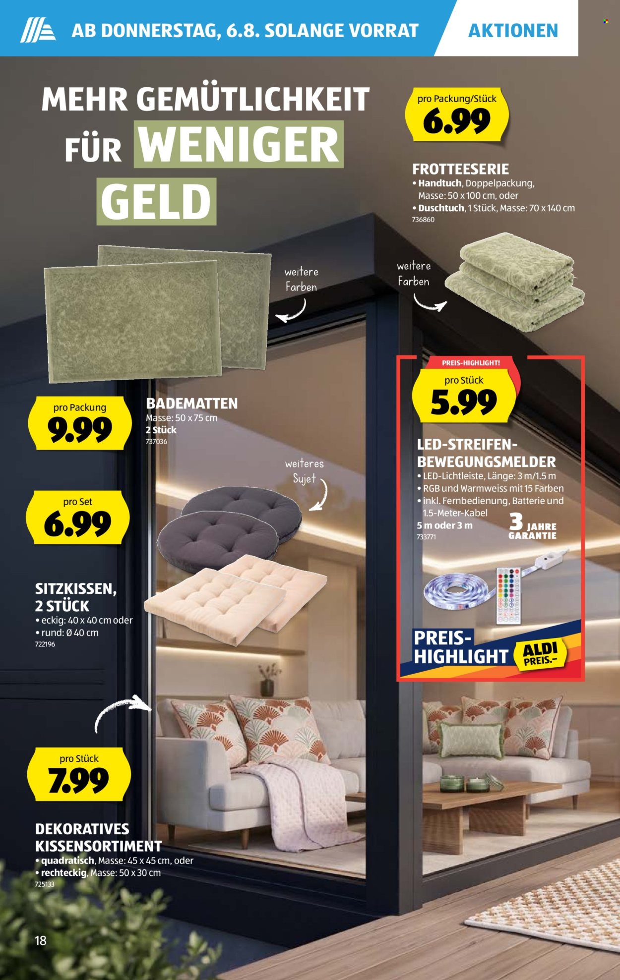 Volantino Aldi - 6.8.2026 - 12.8.2026. Pagina 18. Pagina 18