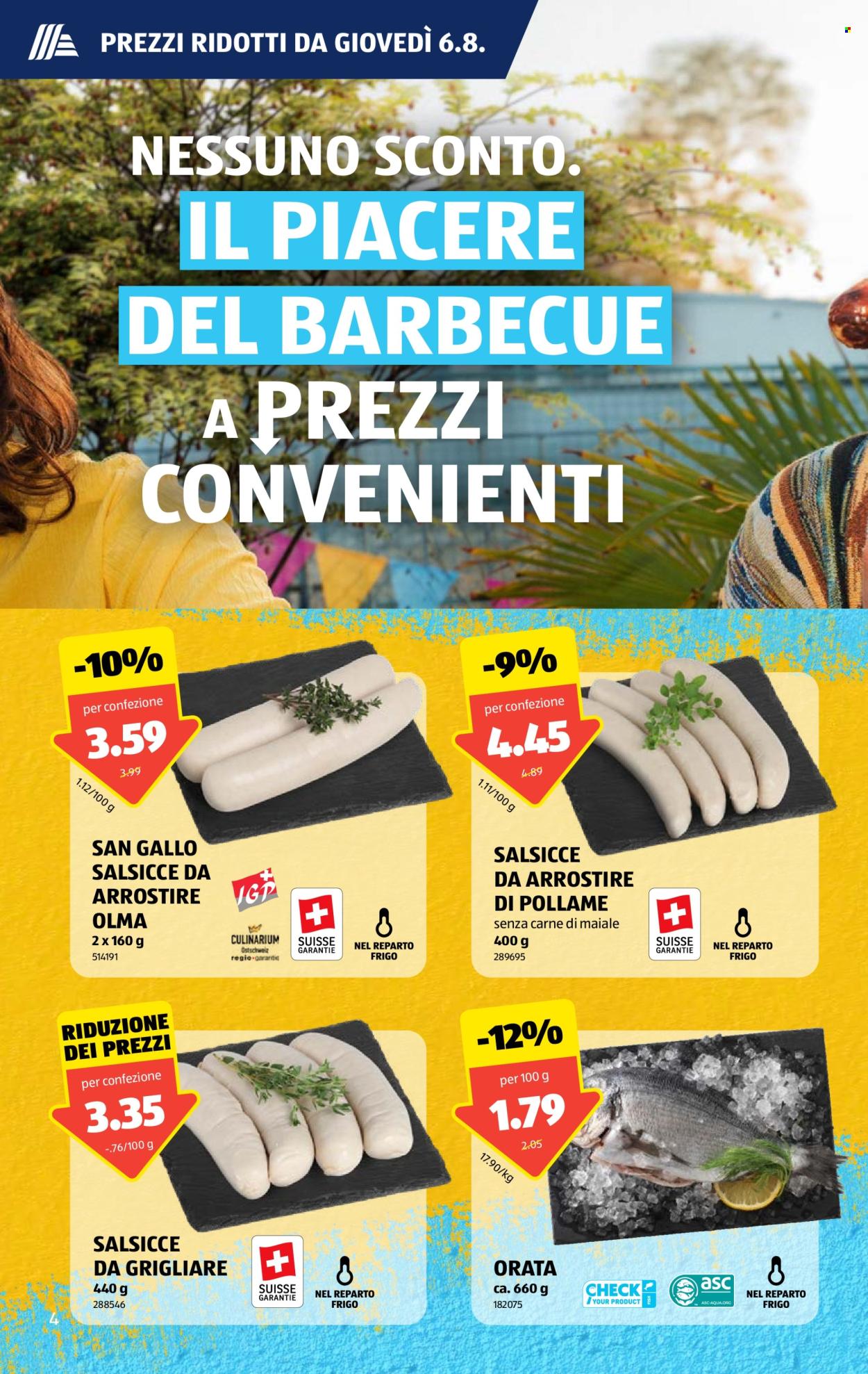 Volantino Aldi - 6.8.2026 - 12.8.2026. Pagina 4. Pagina 4