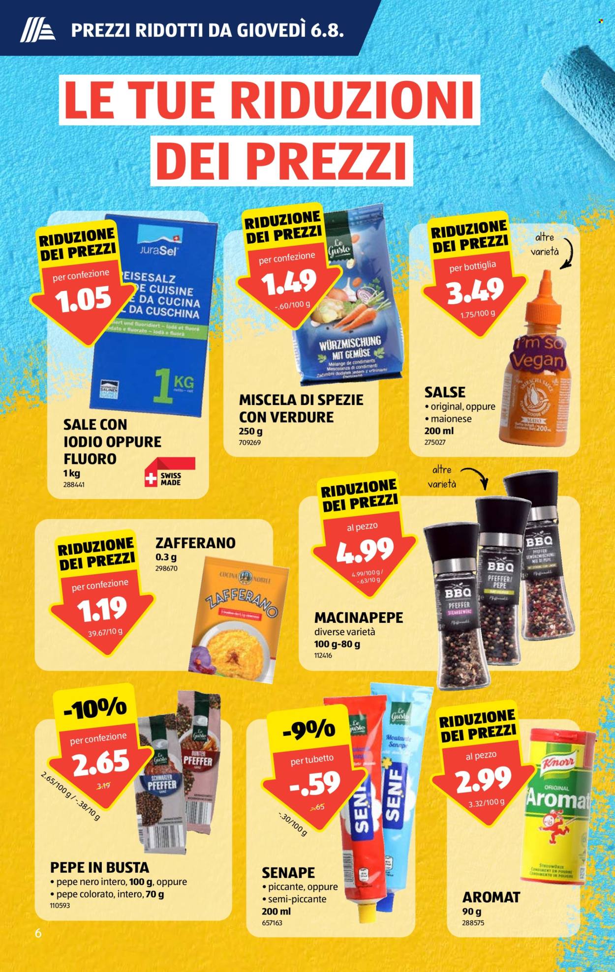 Volantino Aldi - 6.8.2026 - 12.8.2026. Pagina 6. Pagina 6