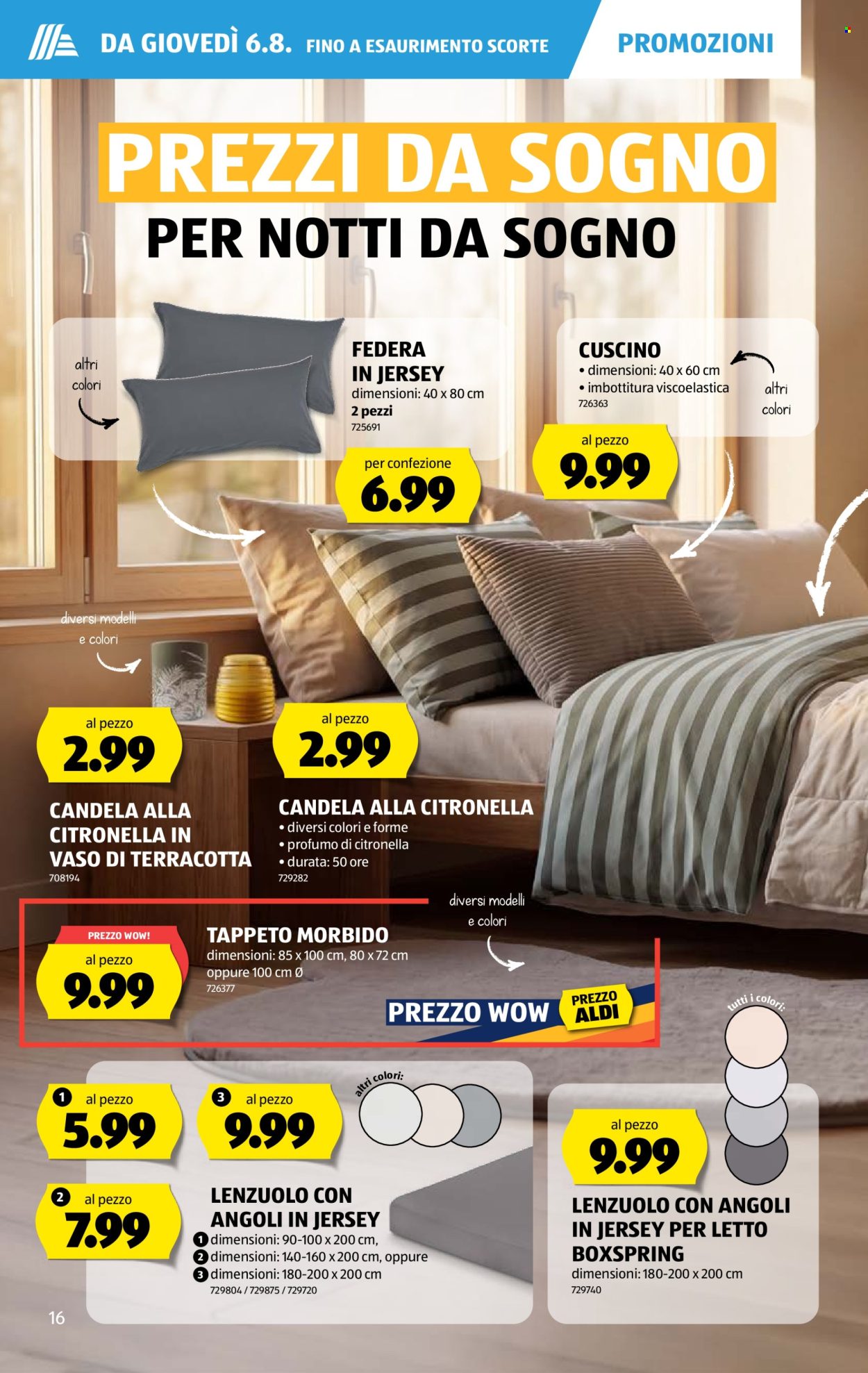 Volantino Aldi - 6.8.2026 - 12.8.2026. Pagina 16. Pagina 16