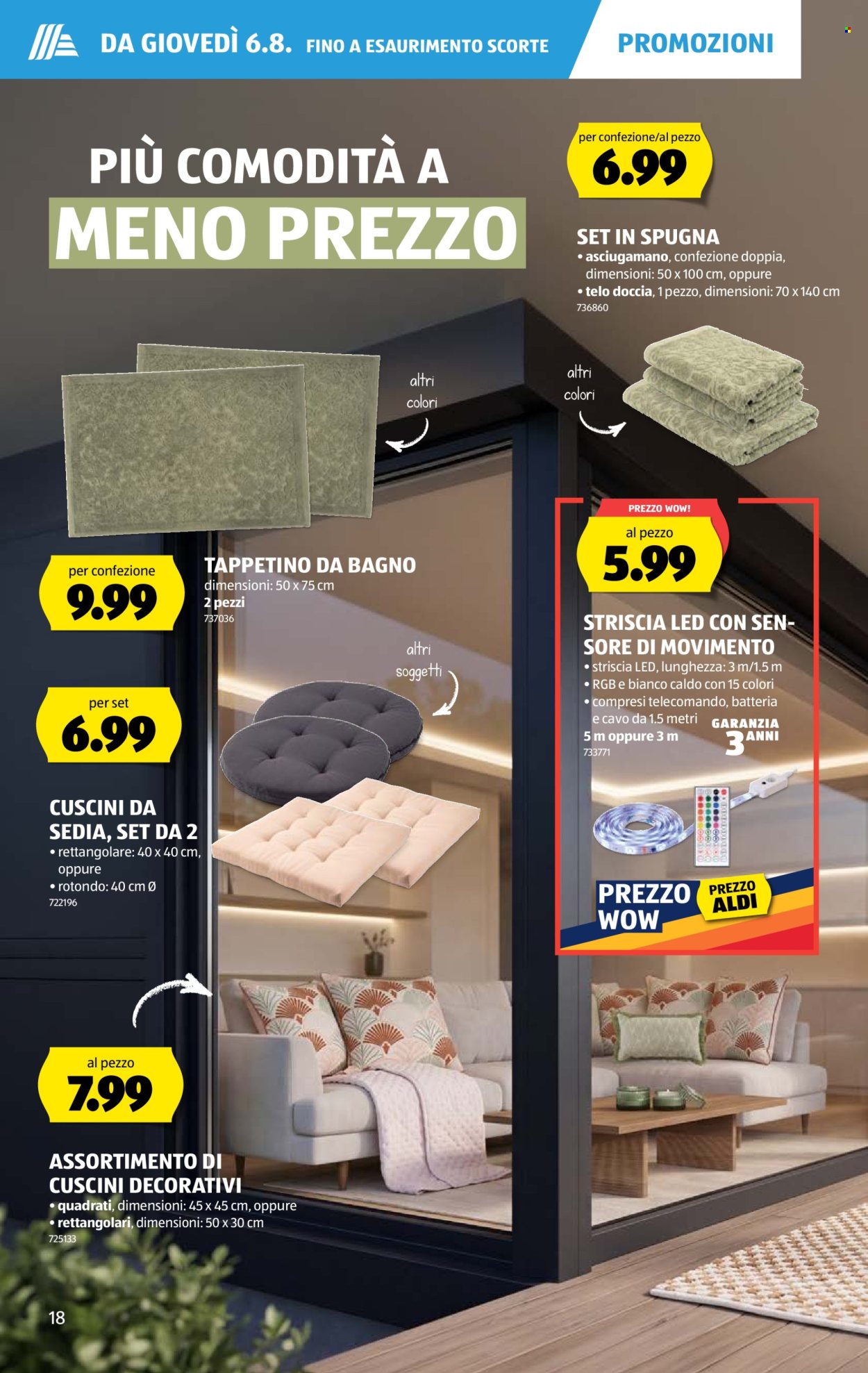 Volantino Aldi - 6.8.2026 - 12.8.2026. Pagina 18. Pagina 18