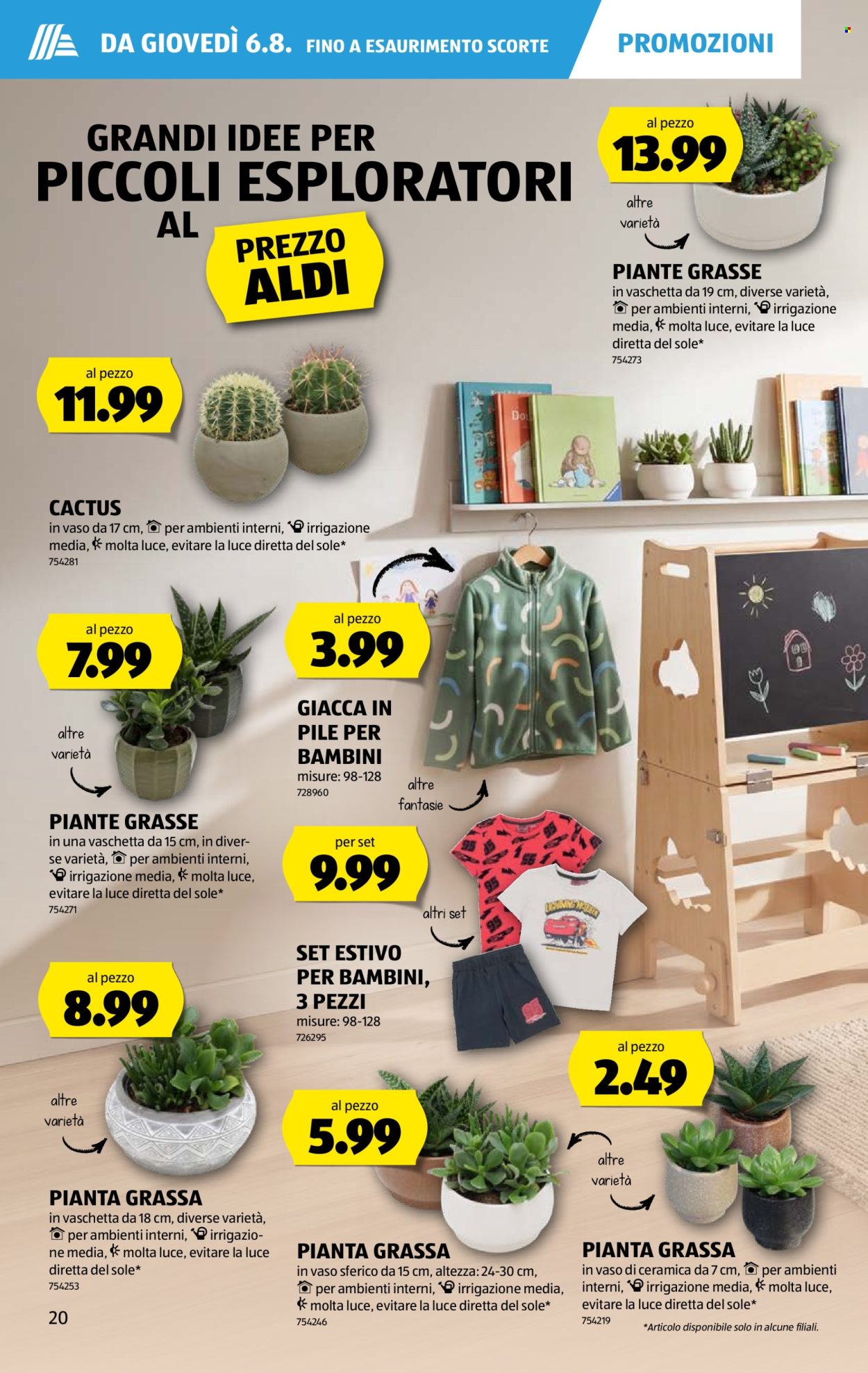 Volantino Aldi - 6.8.2026 - 12.8.2026. Pagina 20. Pagina 20