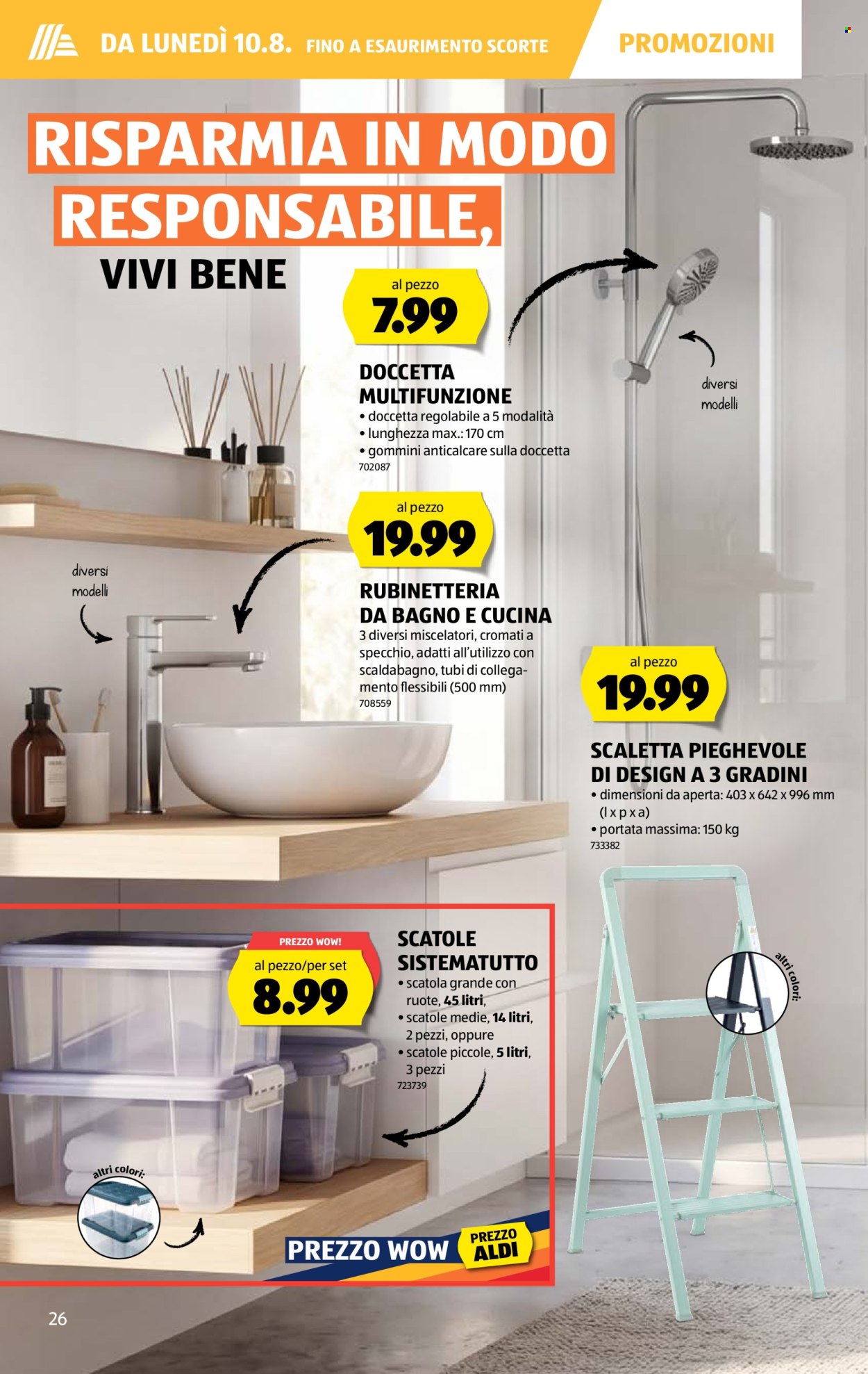 Volantino Aldi - 6.8.2026 - 12.8.2026. Pagina 26. Pagina 26