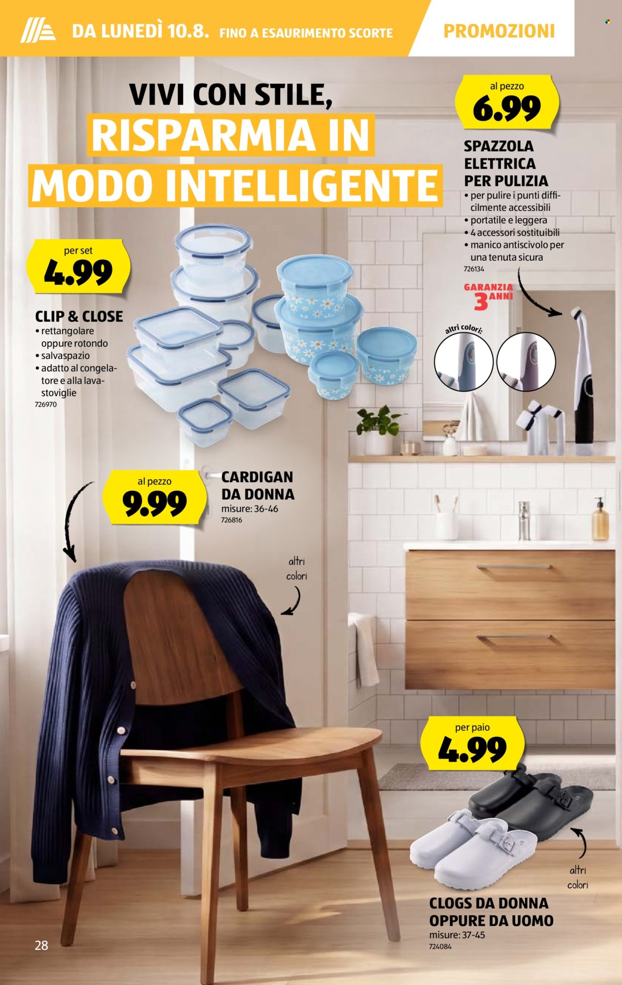 Volantino Aldi - 6.8.2026 - 12.8.2026. Pagina 28. Pagina 28