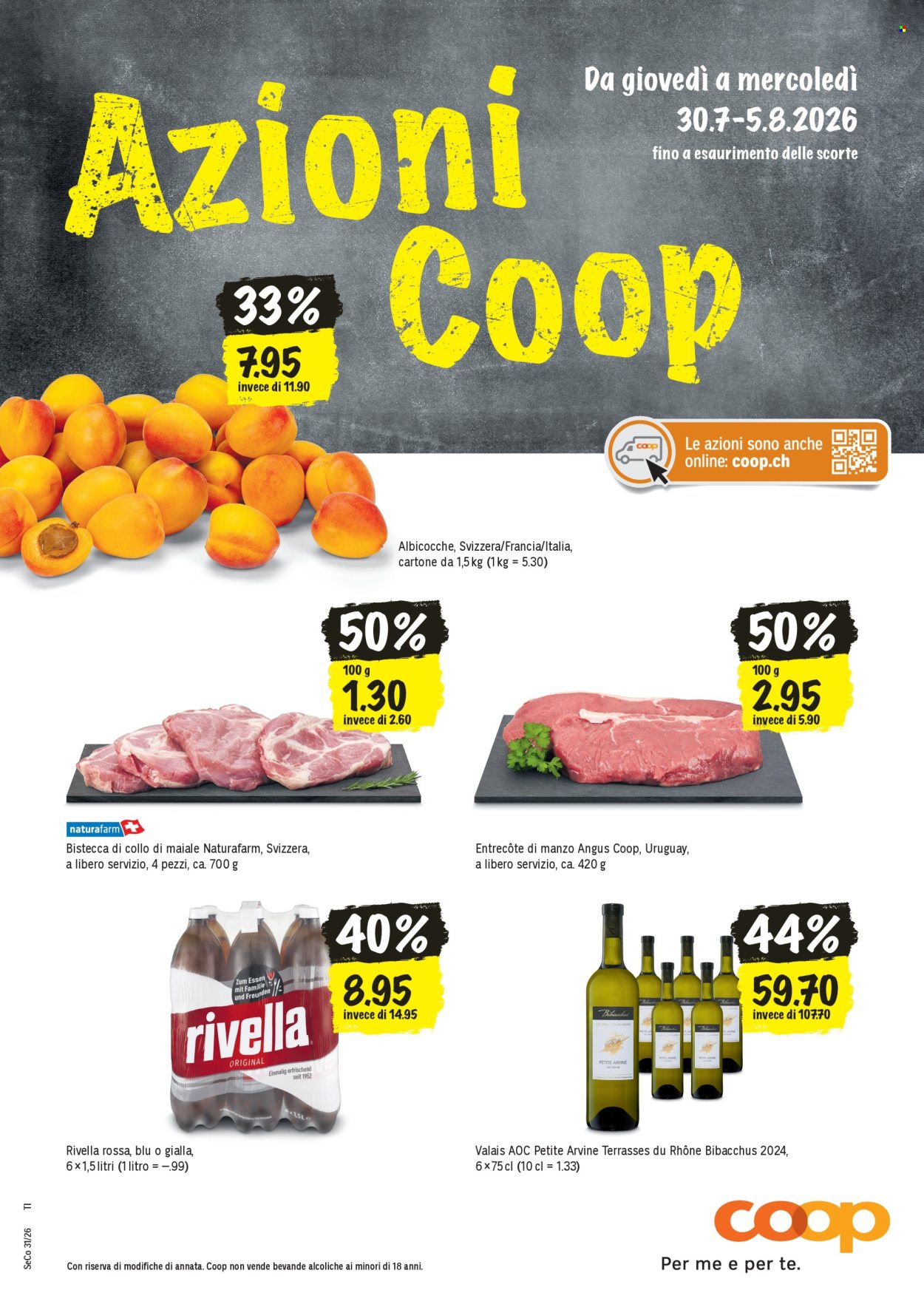 Volantino Coop - 30.7.2026 - 5.8.2026. Pagina 1. Pagina 1