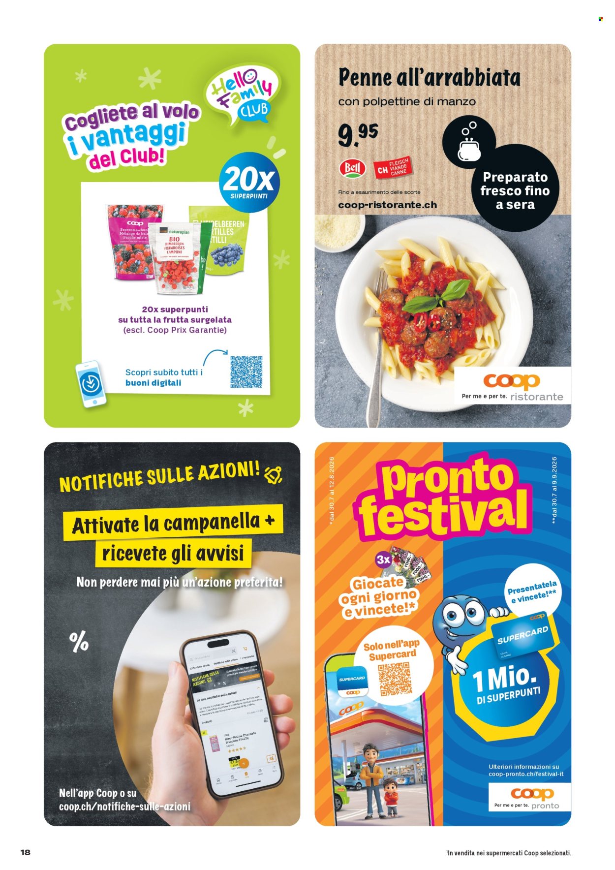 Volantino Coop - 30.7.2026 - 5.8.2026. Pagina 18. Pagina 18