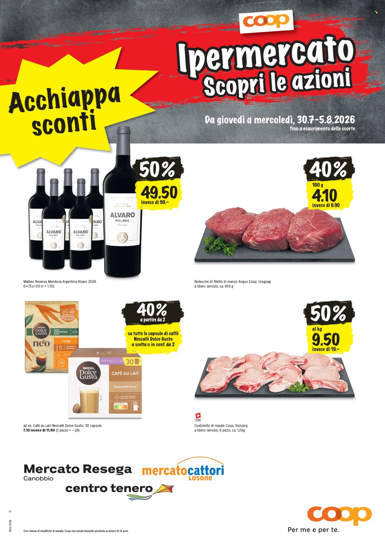 Volantino Coop - 30.7.2026 - 5.8.2026. Pagina 21. Pagina 21