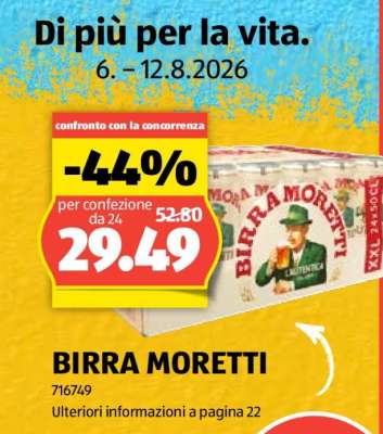BIRRA MORETTI