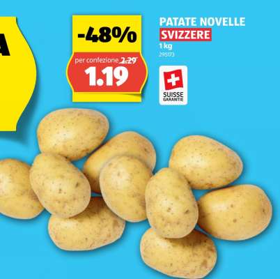 PATATE NOVELLE SVIZZERE