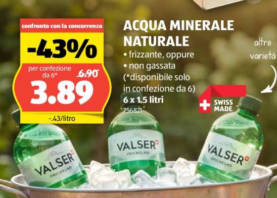 ACQUA MINERALE NATURALE