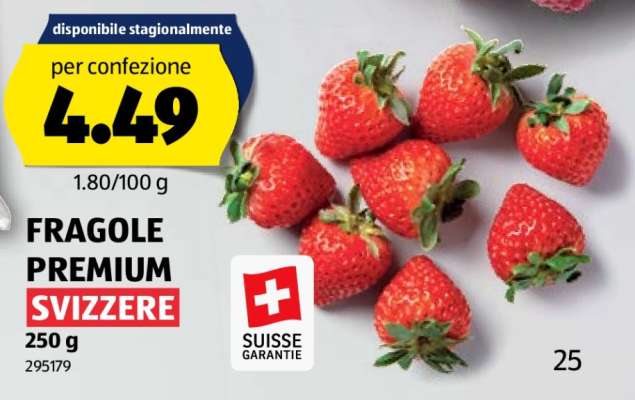 FRAGOLE PREMIUM SVIZZERE