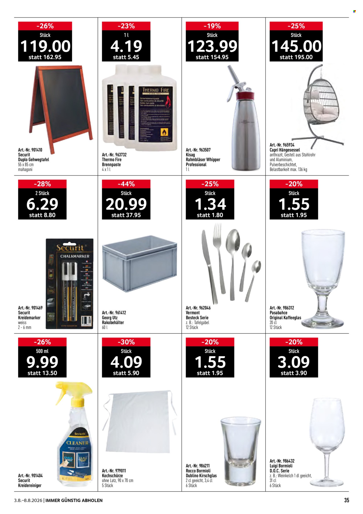 Volantino Prodega - 3.8.2026 - 8.8.2026. Pagina 35. Pagina 35