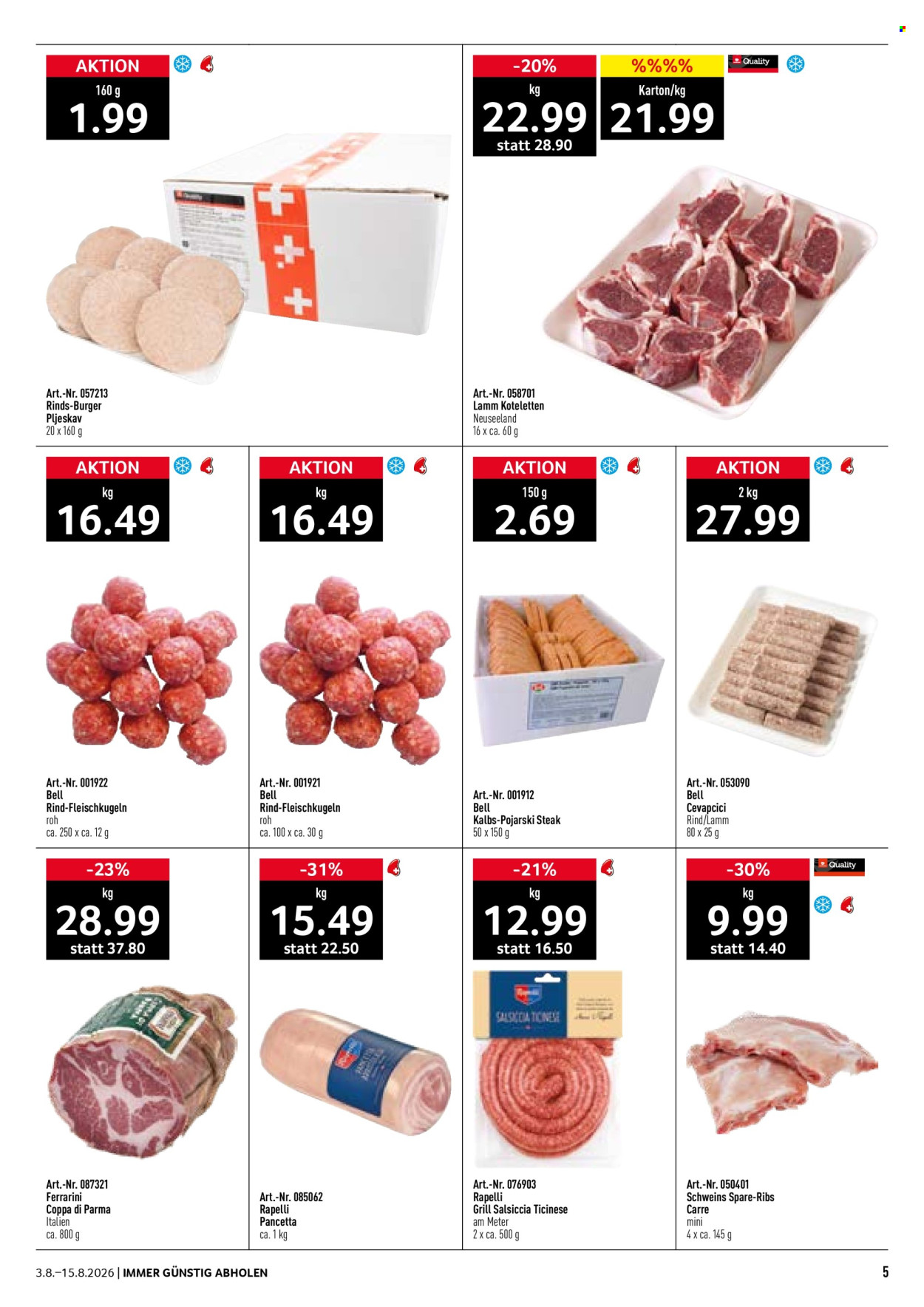 Volantino Prodega - 3.8.2026 - 15.8.2026. Pagina 5. Pagina 5