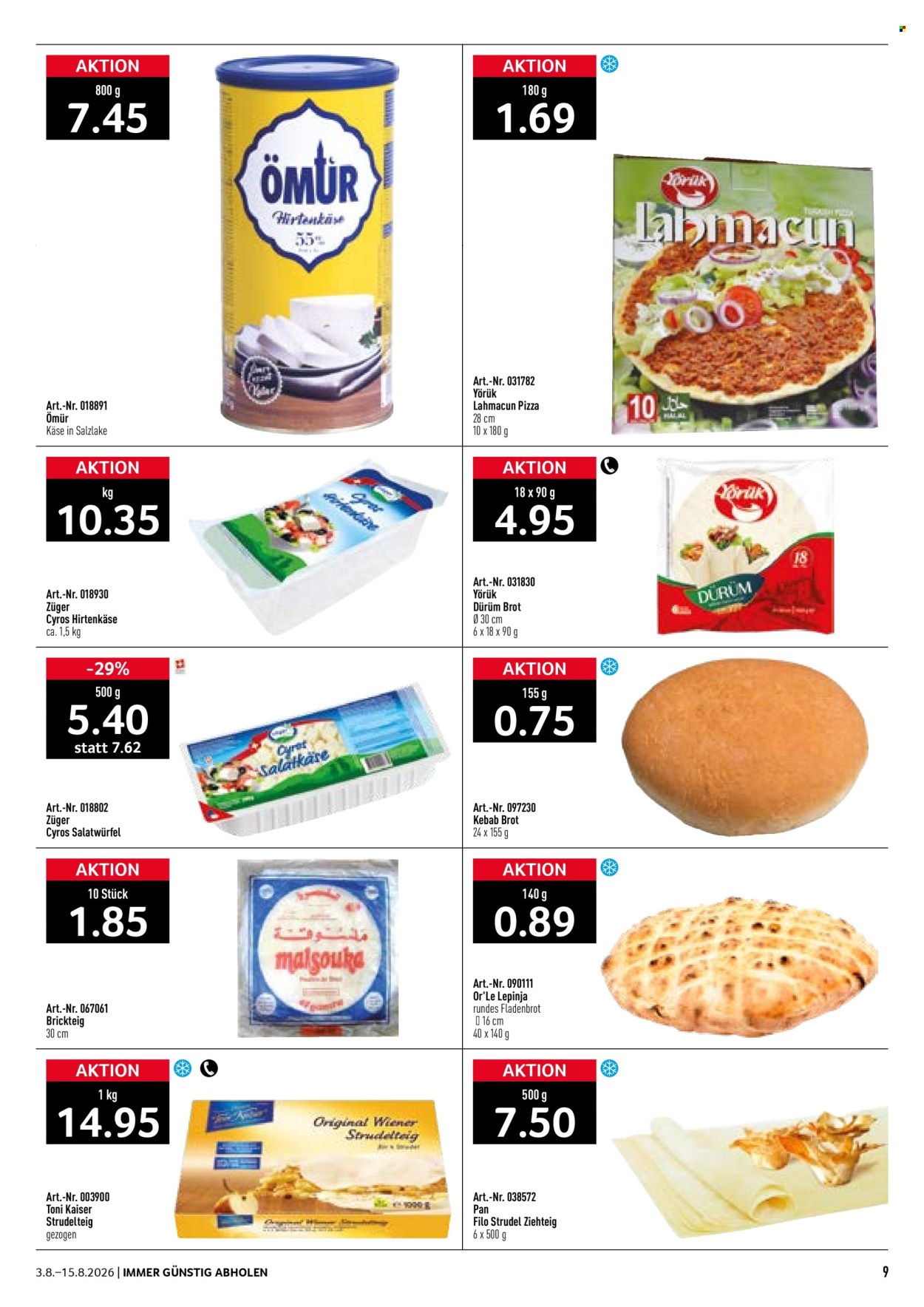 Volantino Prodega - 3.8.2026 - 15.8.2026. Pagina 9. Pagina 9