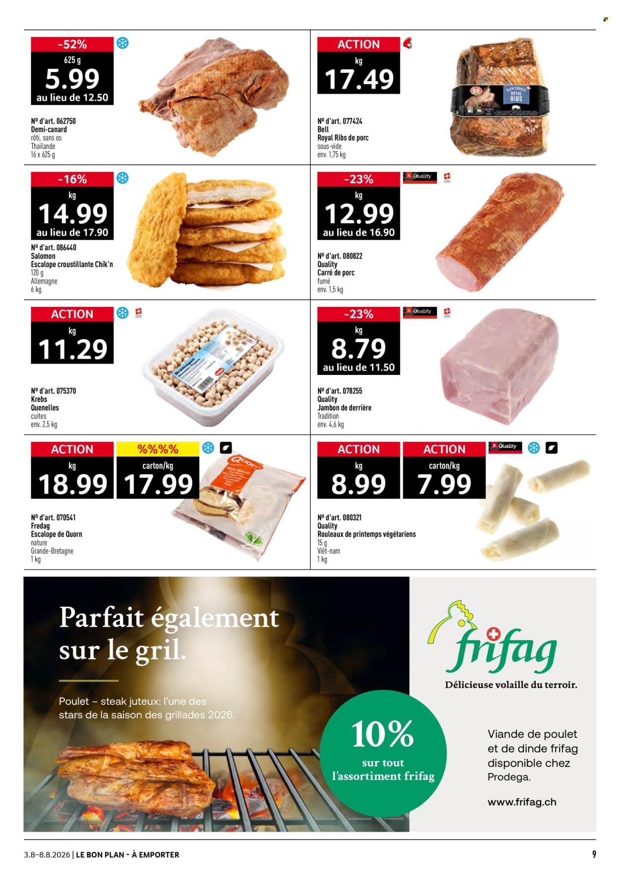 Volantino Prodega - 3.8.2026 - 8.8.2026. Pagina 9. Pagina 9