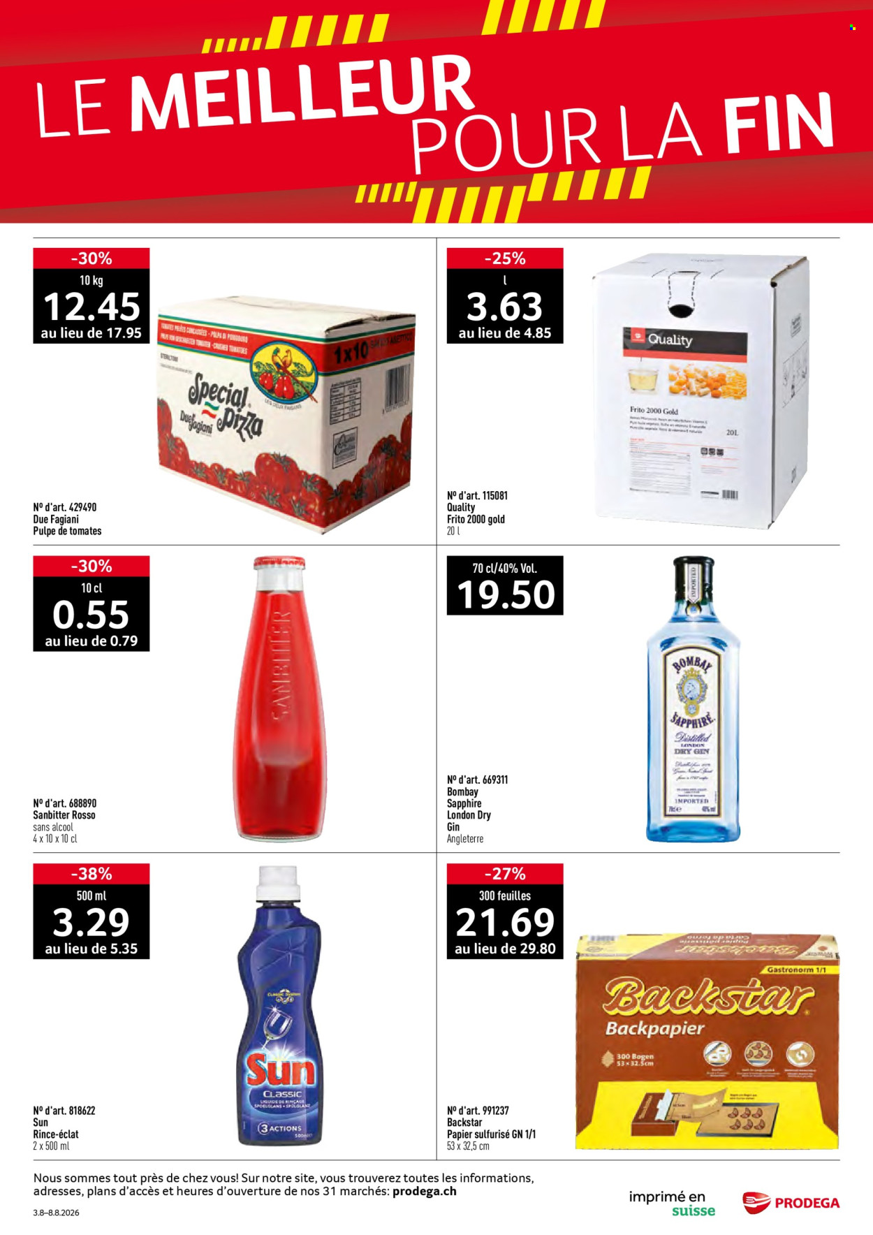 Volantino Prodega - 3.8.2026 - 8.8.2026. Pagina 36. Pagina 36