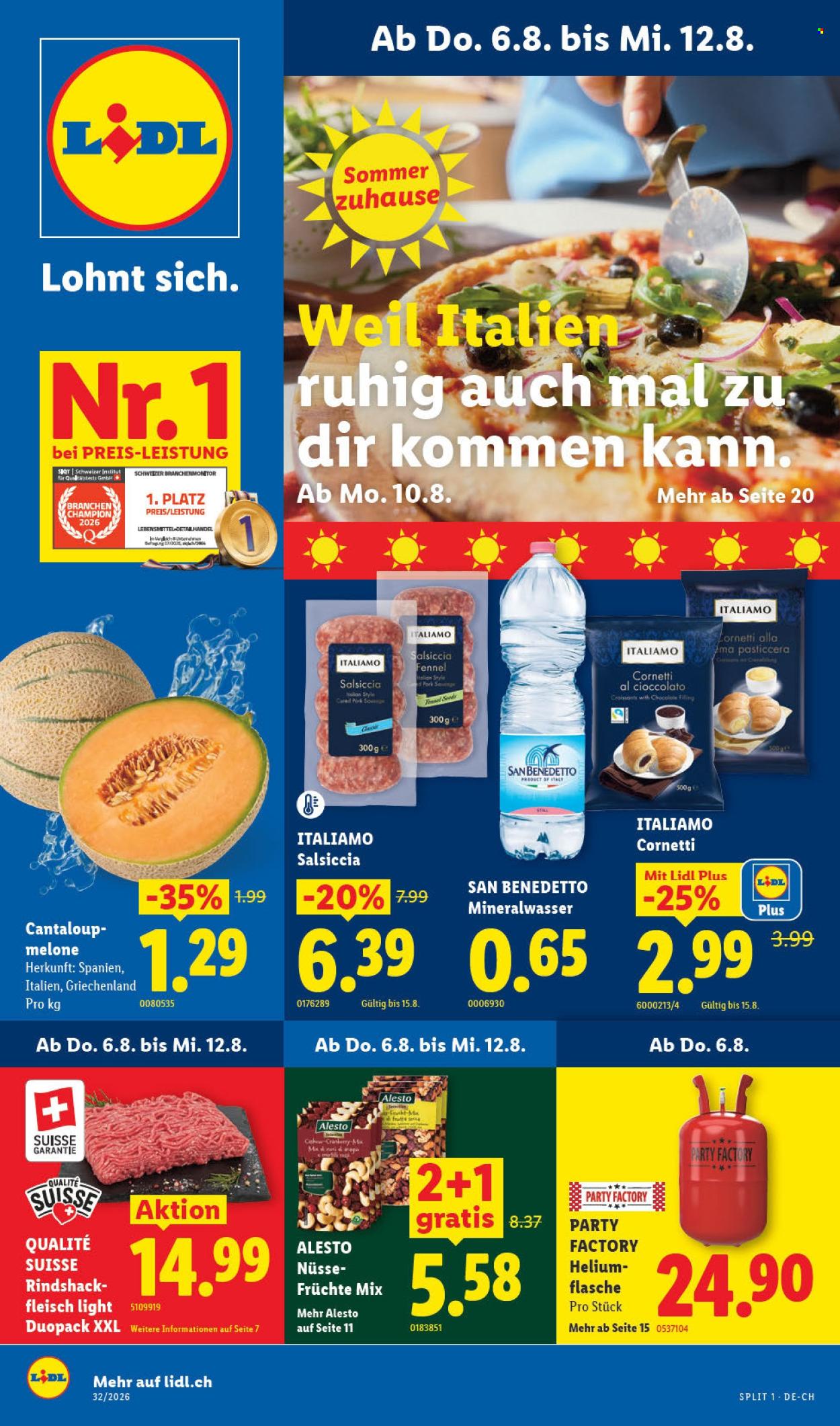 Volantino Lidl - 6.8.2026 - 12.8.2026. Pagina 1. Pagina 1