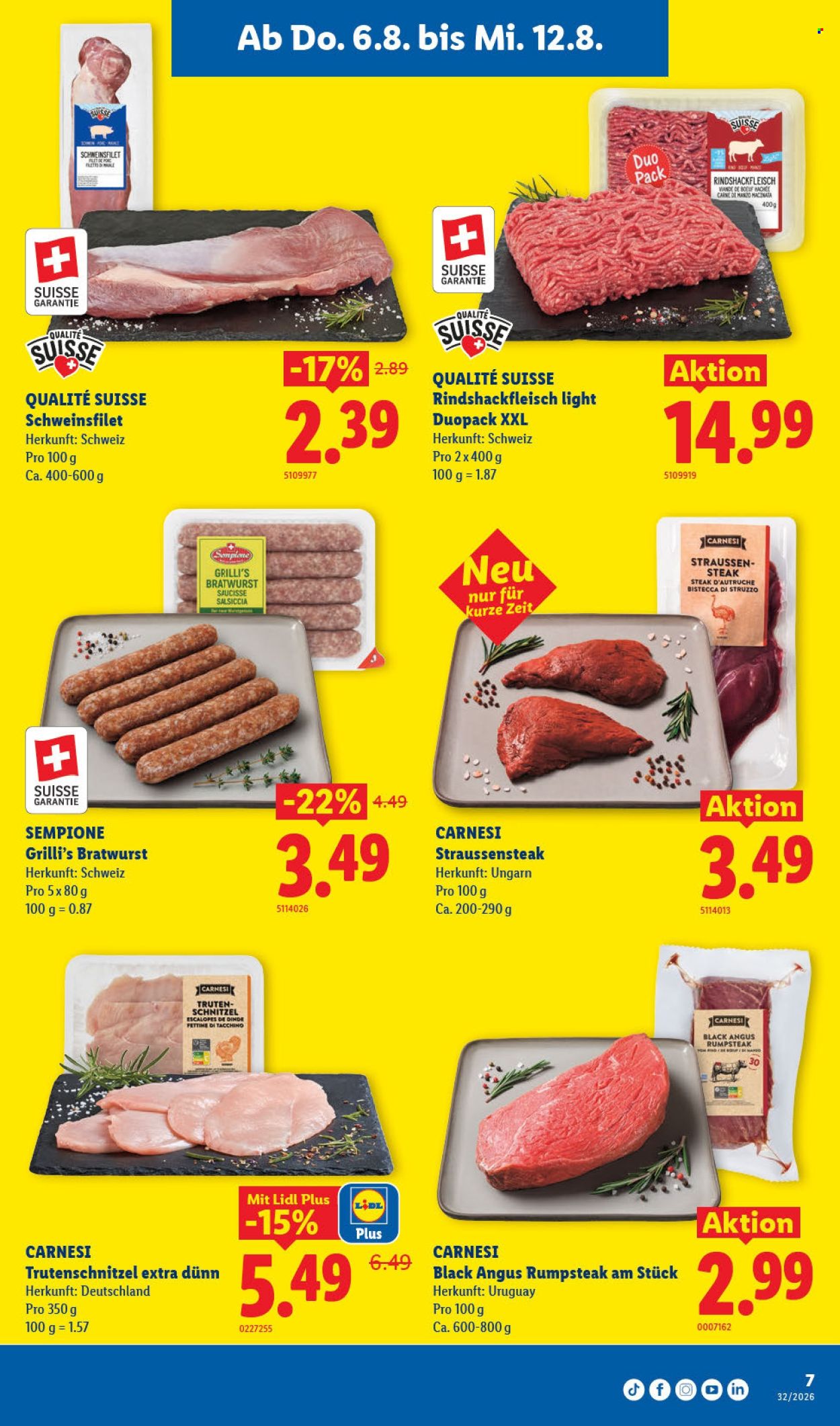 Volantino Lidl - 6.8.2026 - 12.8.2026. Pagina 7. Pagina 7
