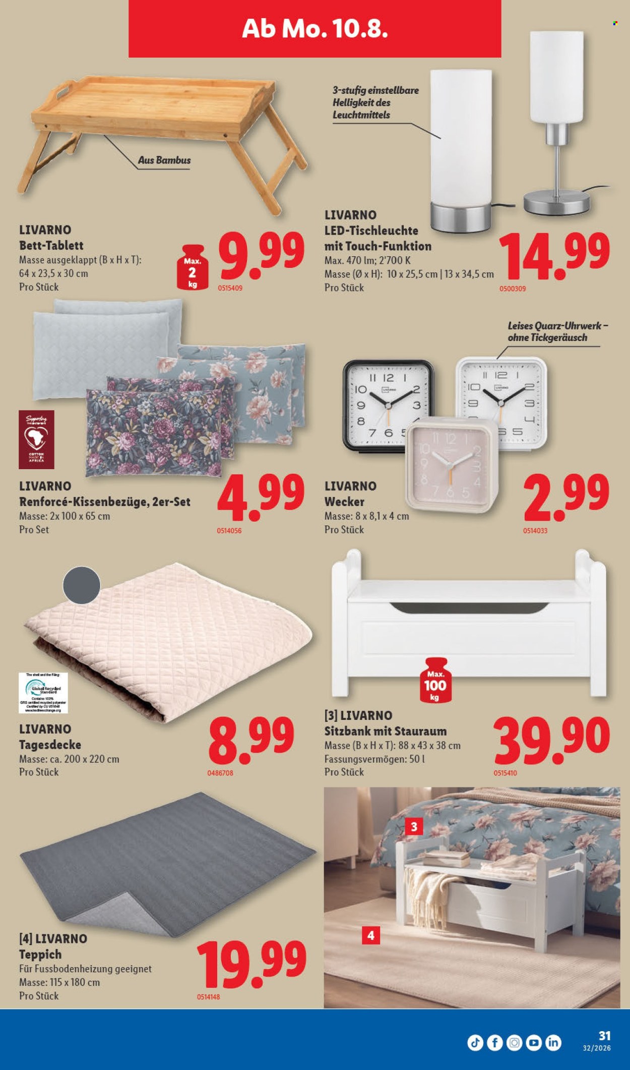 Volantino Lidl - 6.8.2026 - 12.8.2026. Pagina 31. Pagina 31