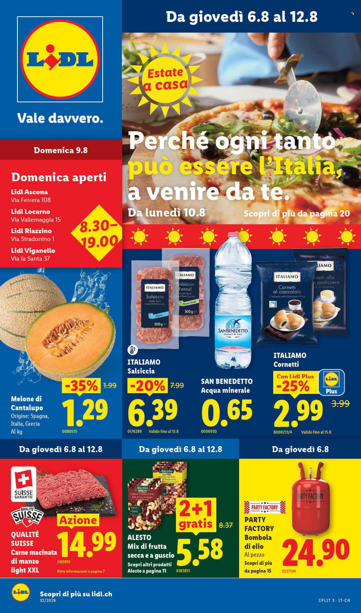 Volantino Lidl - 6.8.2026 - 12.8.2026. Pagina 1. Pagina 1