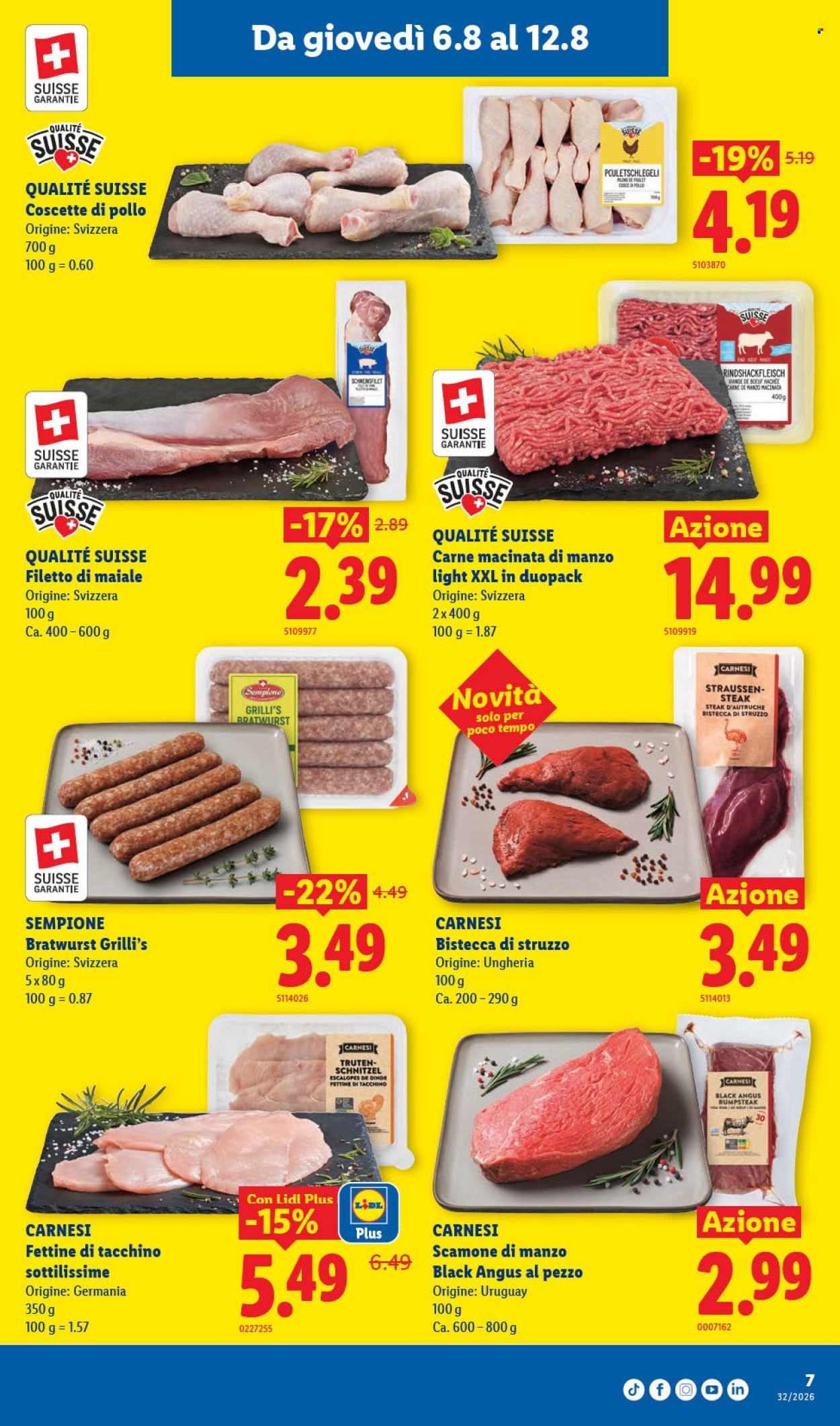 Volantino Lidl - 6.8.2026 - 12.8.2026. Pagina 7. Pagina 7