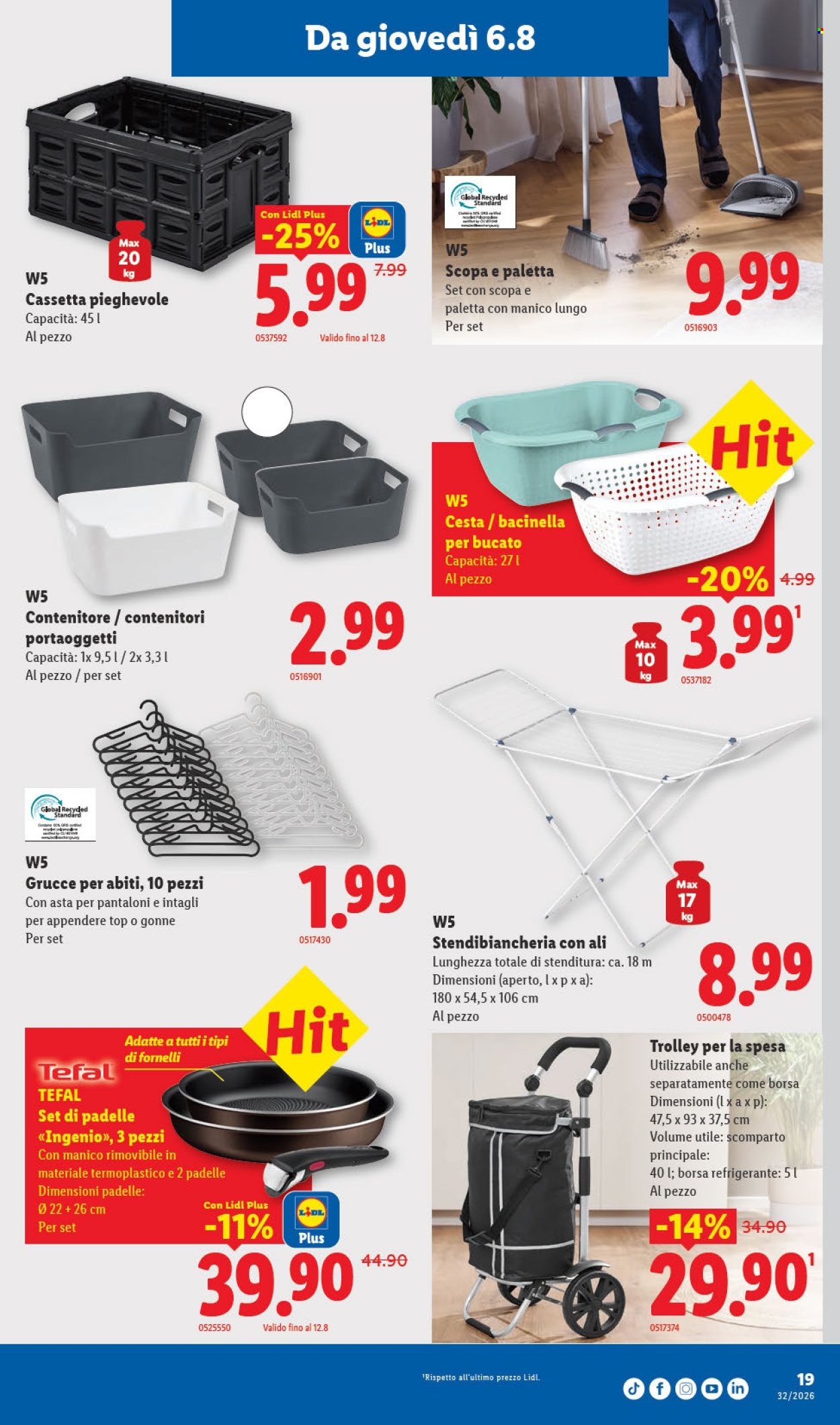Volantino Lidl - 6.8.2026 - 12.8.2026. Pagina 19. Pagina 19