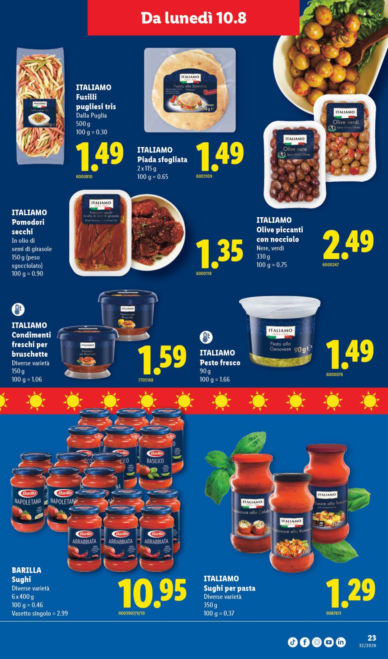 Volantino Lidl - 6.8.2026 - 12.8.2026. Pagina 23. Pagina 23