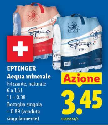 EPTINGER Acqua minerale