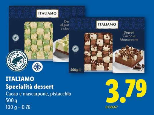ITALIAMO Specialità dessert