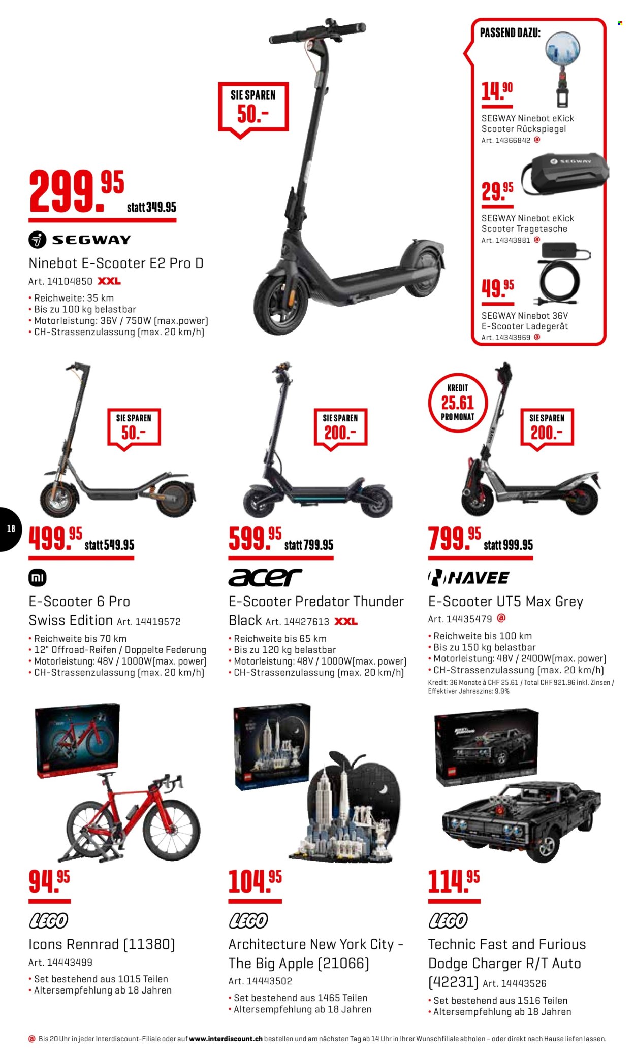 Volantino Interdiscount - 3.8.2026 - 16.8.2026. Pagina 18. Pagina 18