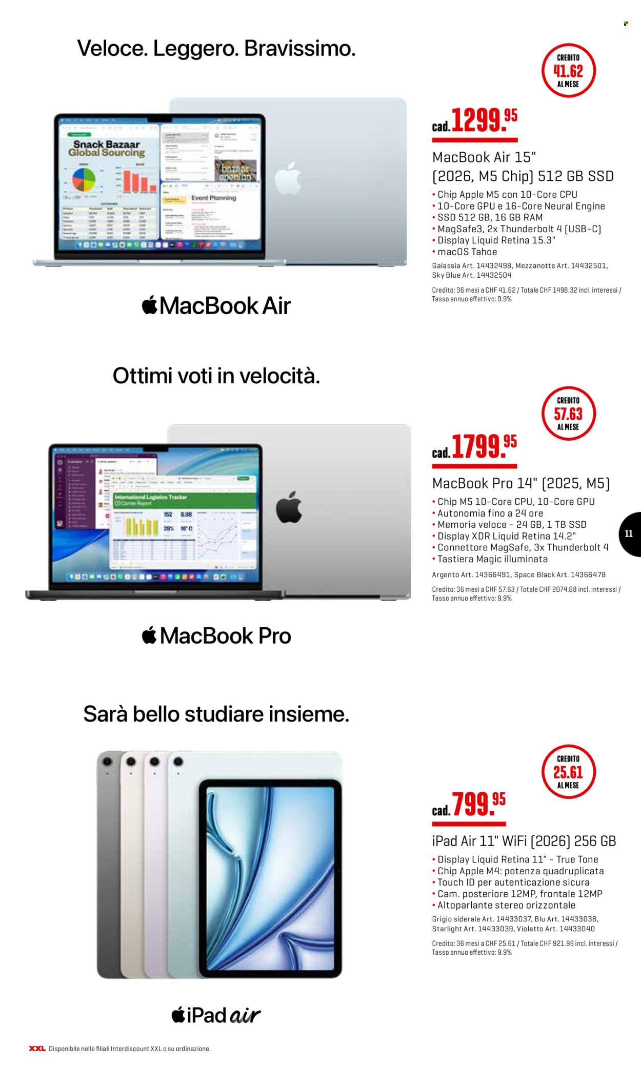 Volantino Interdiscount - 3.8.2026 - 16.8.2026. Pagina 11. Pagina 11