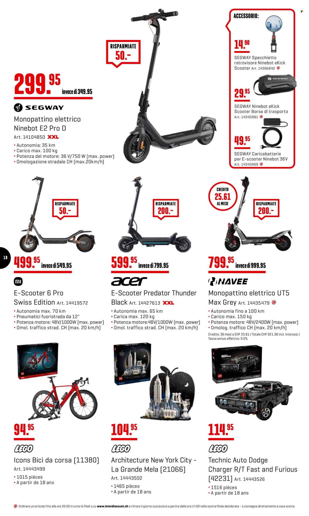 Volantino Interdiscount - 3.8.2026 - 16.8.2026. Pagina 18. Pagina 18