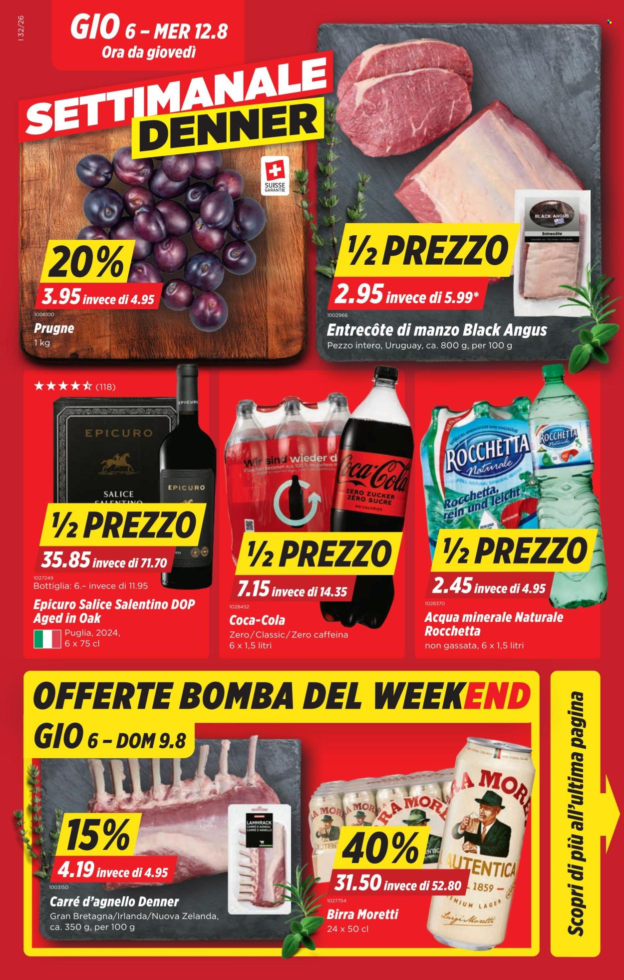 Volantino Denner - 6.8.2026 - 12.8.2026. Pagina 1. Pagina 1