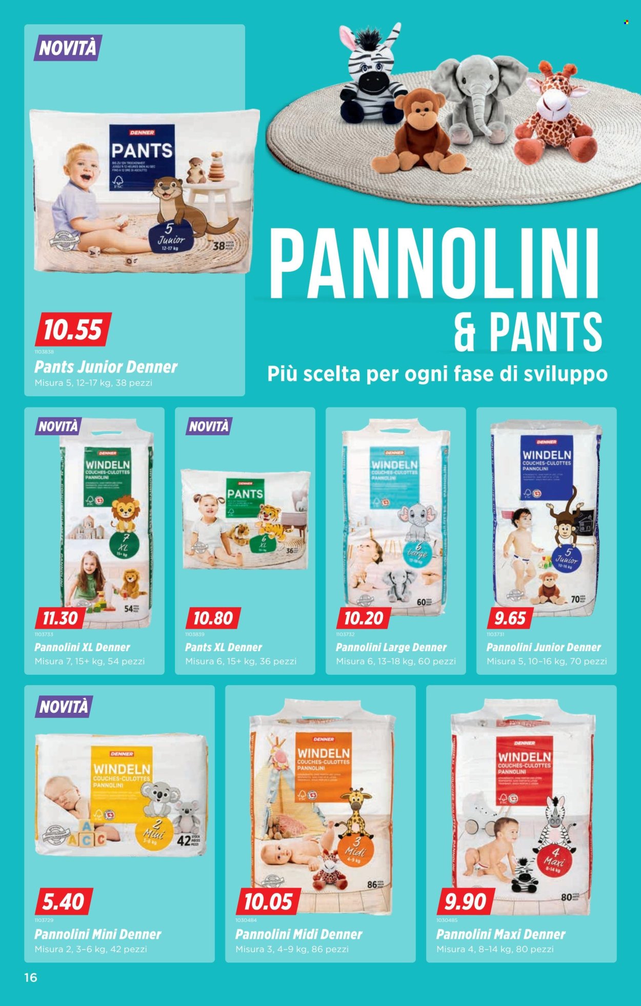 Volantino Denner - 6.8.2026 - 12.8.2026. Pagina 16. Pagina 16