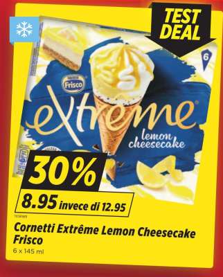 Cornetti Extrême Lemon Cheesecake Frisco