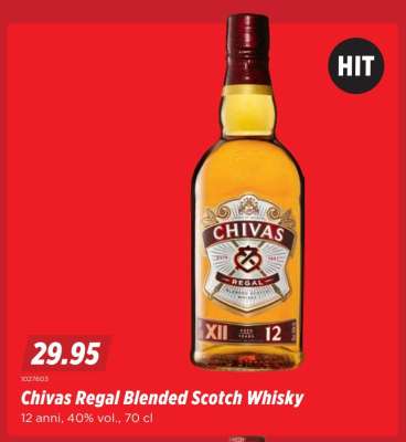 Chivas Regal Blended Scotch Whisky