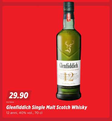 Glenfiddich Single Malt Scotch Whisky