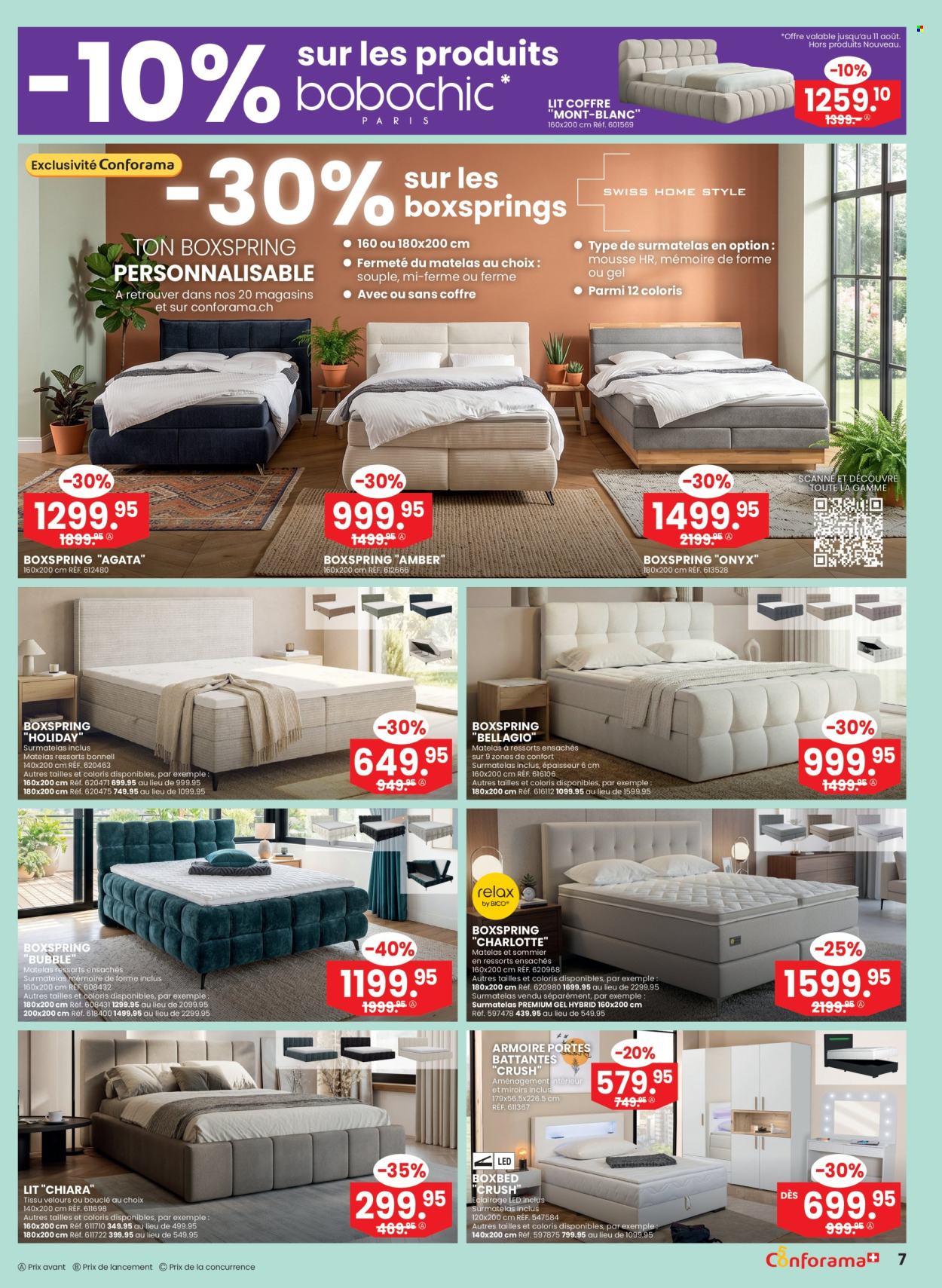 Volantino Conforama - 5.8.2026 - 25.8.2026. Pagina 7. Pagina 7
