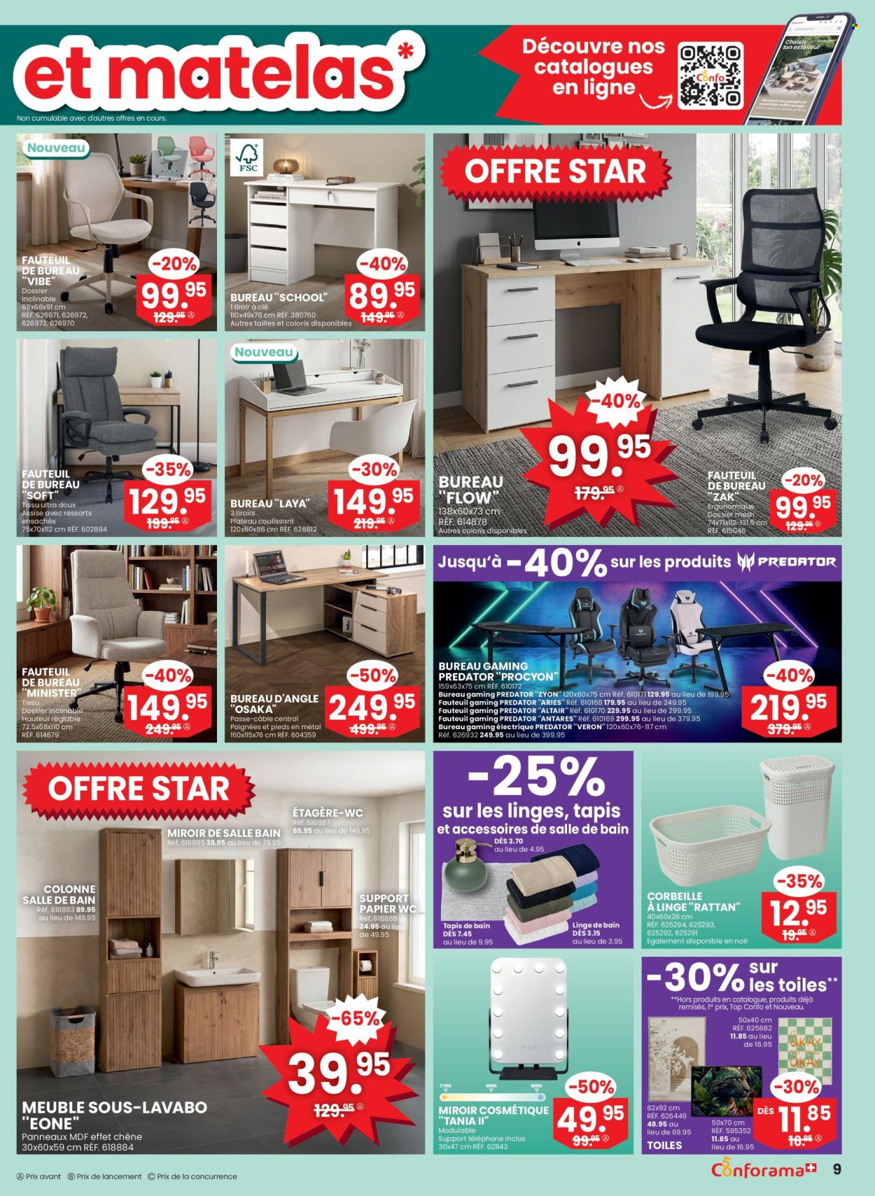 Volantino Conforama - 5.8.2026 - 25.8.2026. Pagina 9. Pagina 9